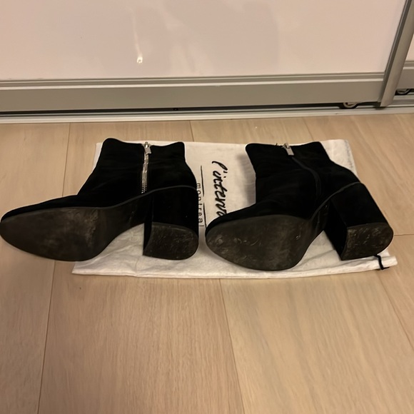 L’intervalle black suede booties 37 - Picture 6 of 7